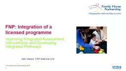 FNP: Integration of a licensed programme