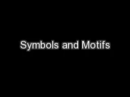 Symbols and Motifs