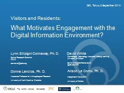What Motivates Engagement with the Digital Information Envi