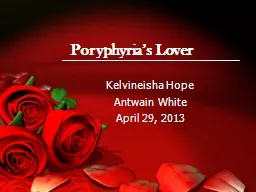 Poryphyria’s