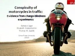 Conspicuity of motorcycles in