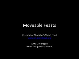 Moveable Feasts
