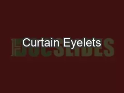 Curtain Eyelets