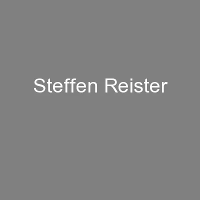 Steffen Reister