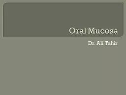 Oral Mucosa