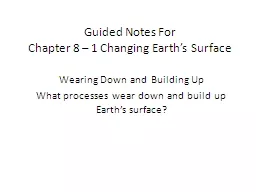 Guided Notes For