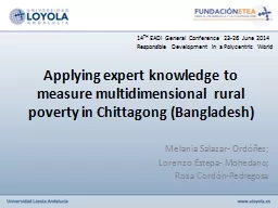 Applying expert knowledge to measure multidimensional rural