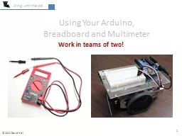 Using Your Arduino,