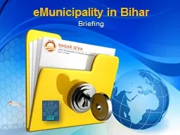 eMunicipality in Bihar