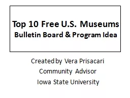 Top 10 Free U.S. Museums
