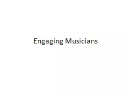 Engaging Musicians