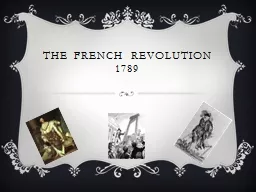 The french revolution 1789