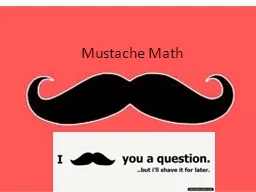 Mustache Math