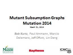Mutant Subsumption Graphs