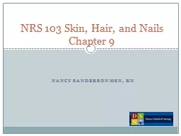 Nancy Sanderson MSN, RN