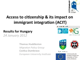 Access to citizenship & its impact on