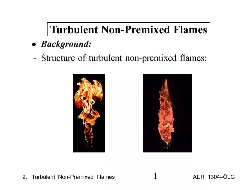 TurbulentNon-PremixedFlames