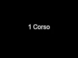 1 Corso