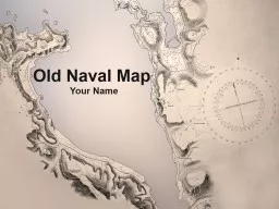 Old Naval Map