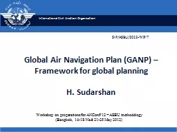 Global Air Navigation Plan (GANP) – Framework for global