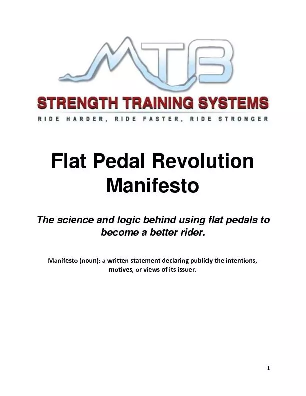 Flat Pedal Revolution