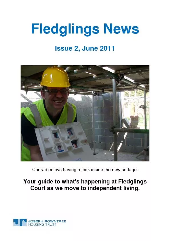 Fledglings News  Issue 2, June 2011