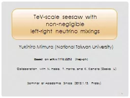 TeV-scale seesaw with