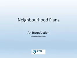 Neighbourhood Plans