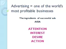 Advertising =