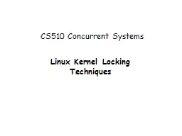 CS510 Concurrent