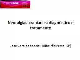 Neuralgias cranianas: diagnóstico e