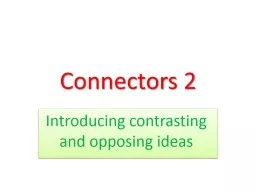 Connectors 2