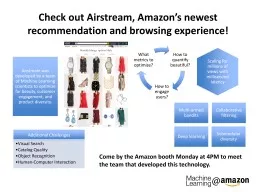 Check out Airstream, Amazon’s