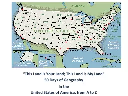 “This Land is Your Land; This Land is My Land”