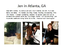 Jen in Atlanta, GA