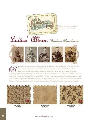 Emember the sweet sentiments of the past with reproduction prints recalling the years  to  the women created permanent links of friendship in autograph quilts and leatherbound albums