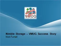 Nimble Storage – VMUG Success Story