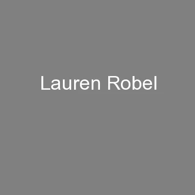 Lauren Robel