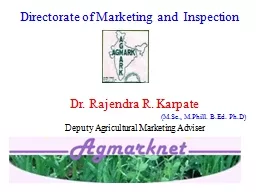 Directorate of Marketing  and  Inspection