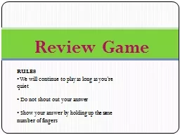 Review Game