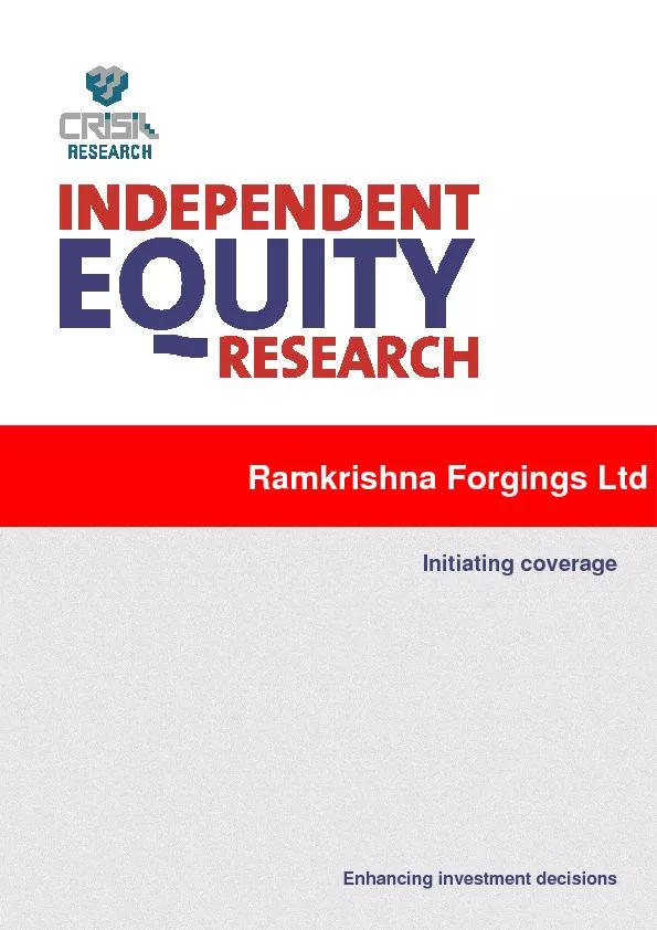 Ramkrishna Forgings Ltd
