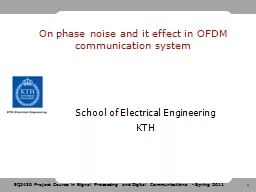 On phase noise and it effect in OFDM communication system