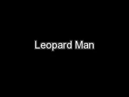 Leopard Man