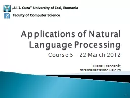 Applications of Natural Language Processing