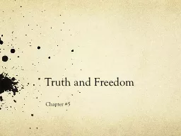 Truth and Freedom