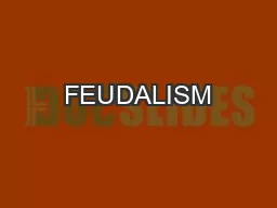 FEUDALISM