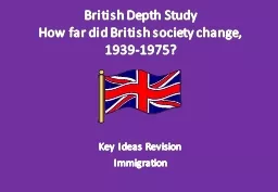 British Depth Study