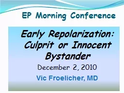 EP Morning Conference