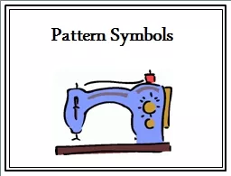 Pattern Symbols