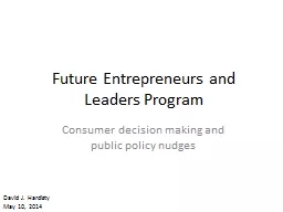 Future Entrepreneurs and Leaders Program